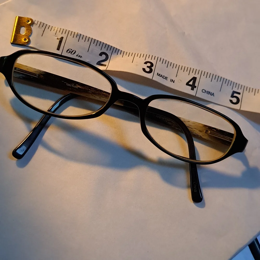 Vera Wang Stylish Black and Grey Eyeglasses. CLOSING SALE.